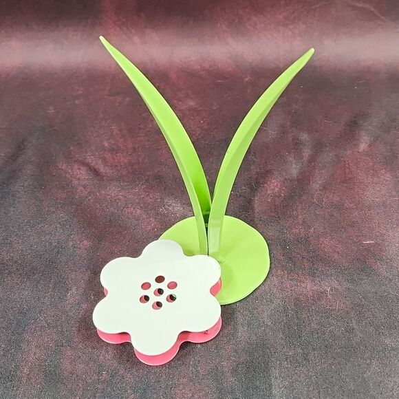 🩵NIB Partylite Metal Flower SmartScents Fragrance Sticks Holder - Picture 3 of 4